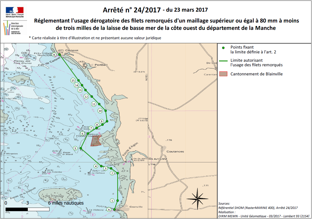 Carte Seiche - Arrêté n°024/2023